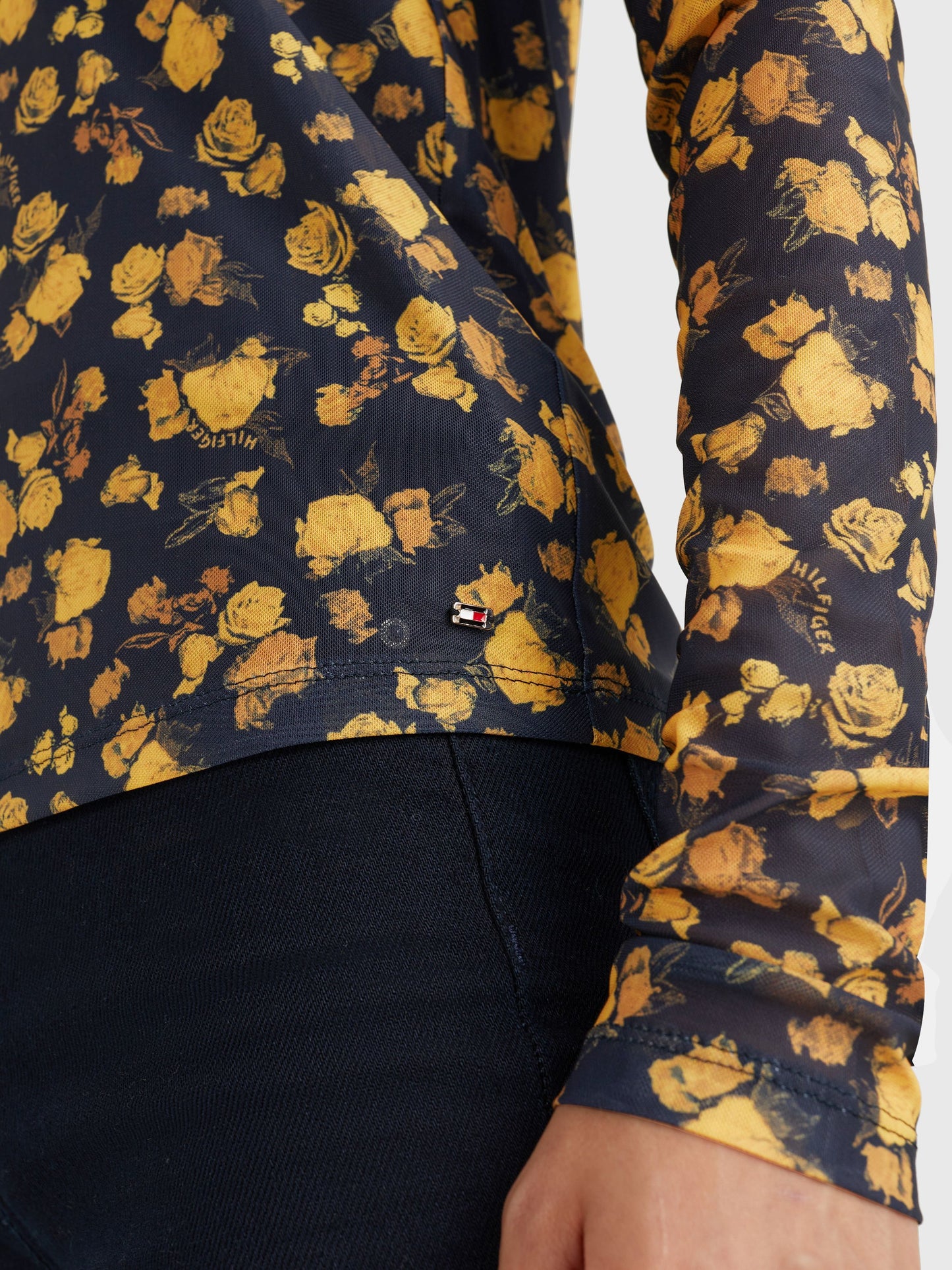 Tommy Hilfiger Frosted Floral Print Regular Fit Shirt