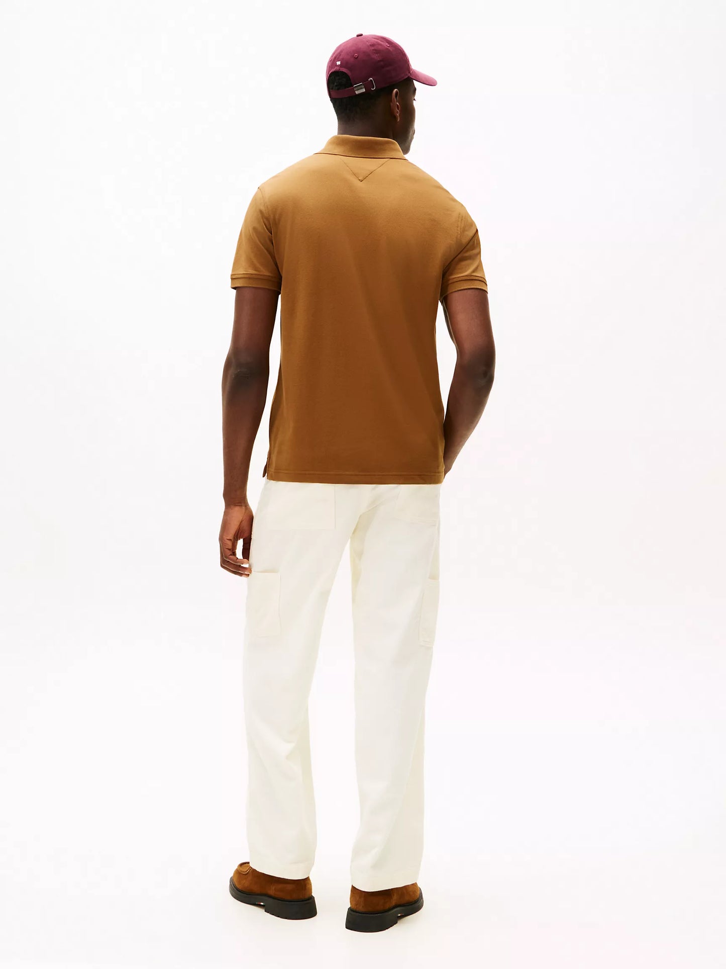 Tommy Hilfiger Regular Fit Textured Monogram Polo