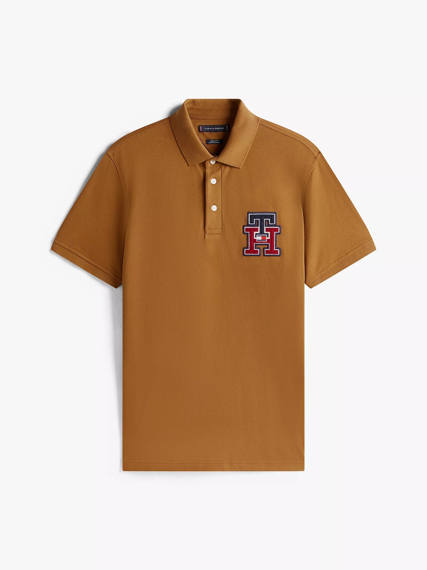 Tommy Hilfiger Regular Fit Textured Monogram Polo