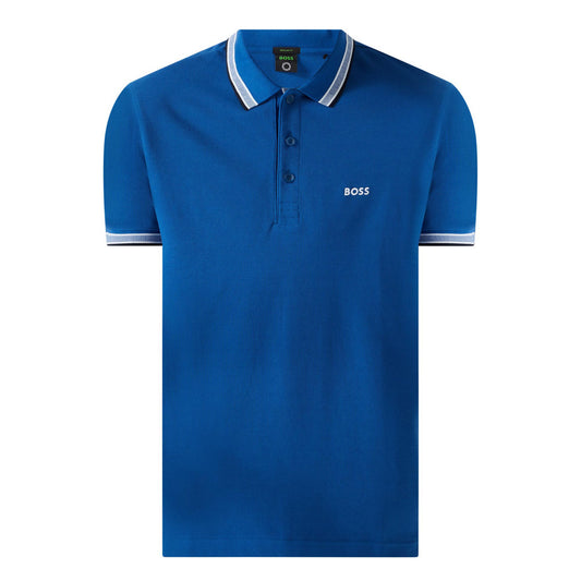 Hugo Boss Cotton Polo Shirt with Logo Detailing