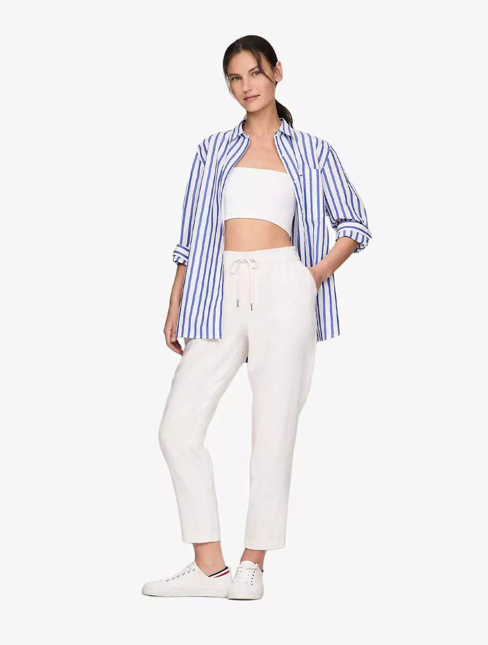 Tommy Hilfiger versized Stripe Shirt
