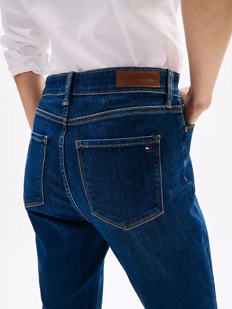 Tommy Hilfiger High-Rise Dark Wash Skinny Jean Women’s