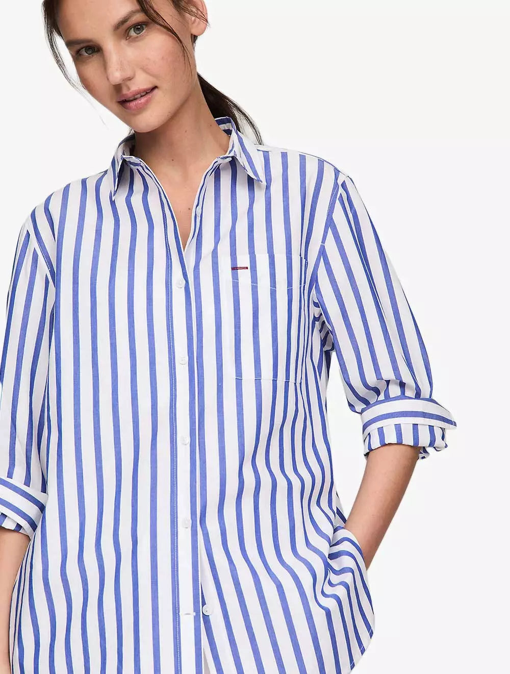Tommy Hilfiger versized Stripe Shirt