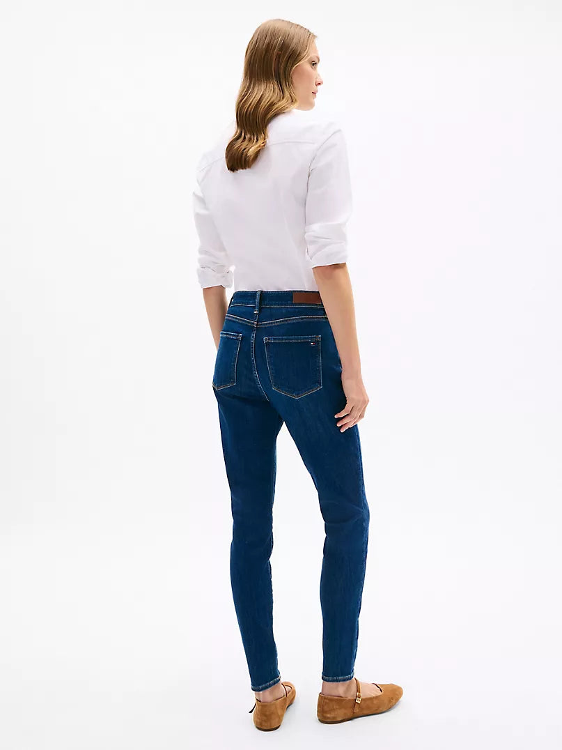 Tommy Hilfiger High-Rise Dark Wash Skinny Jean Women’s