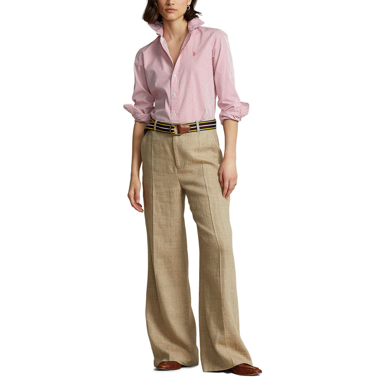 Ralph Lauren Georgia Classic Fit Striped Shirt