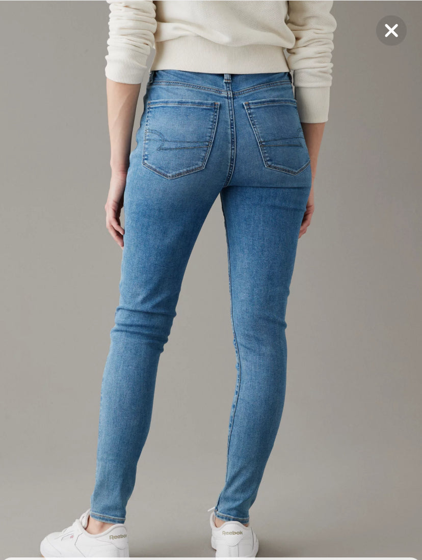 American Eagle Dark Shadow Next Level Stretch Jegging Women’s