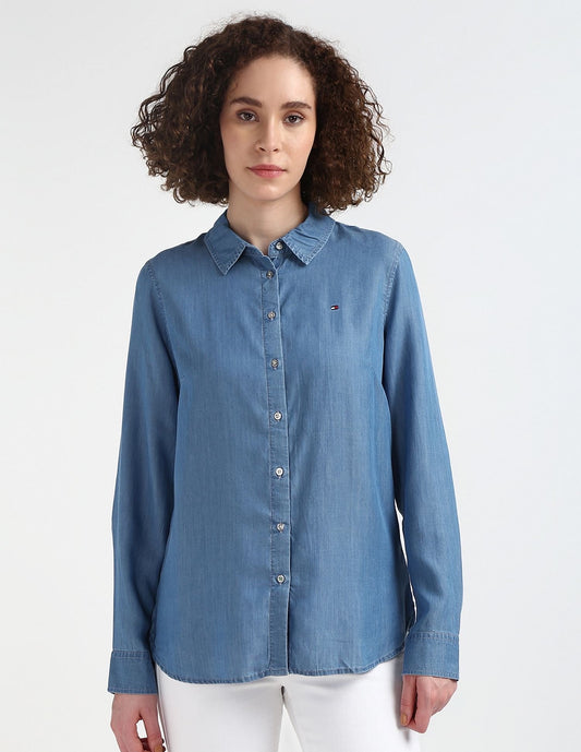Tommy Hilfiger Women’s Heritage Chambray Shirt