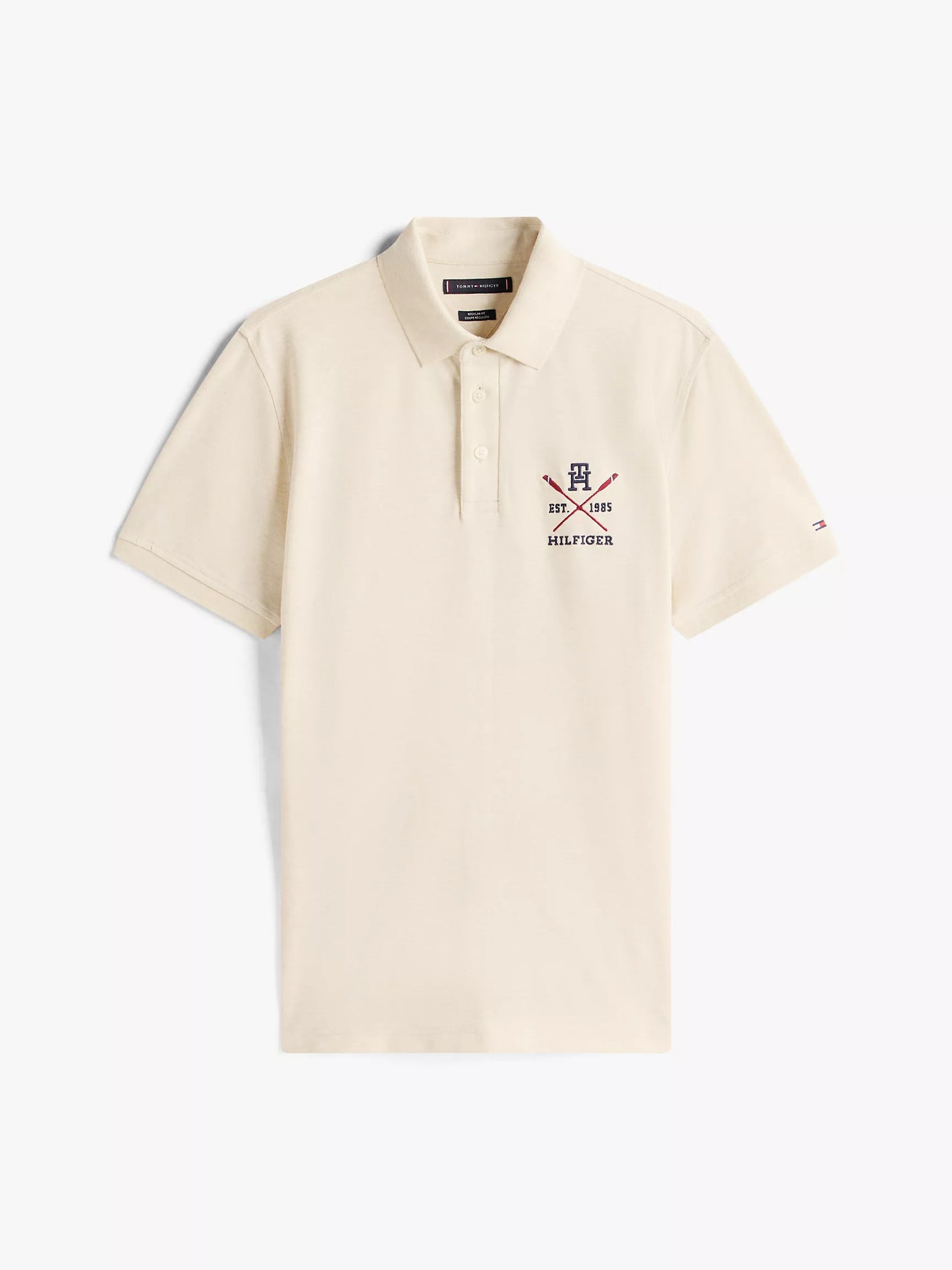 Tommy Hilfiger Regular Fit Rowing Crew Logo Polo