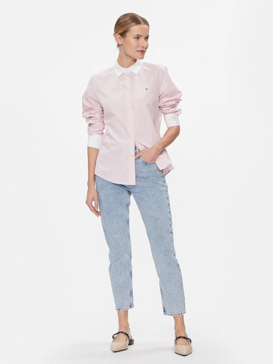 Tommy Hilfiger Women's Stretch Oxford Banker Shirt