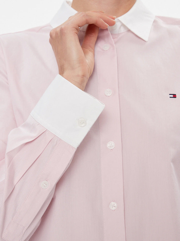 Tommy Hilfiger Women's Stretch Oxford Banker Shirt