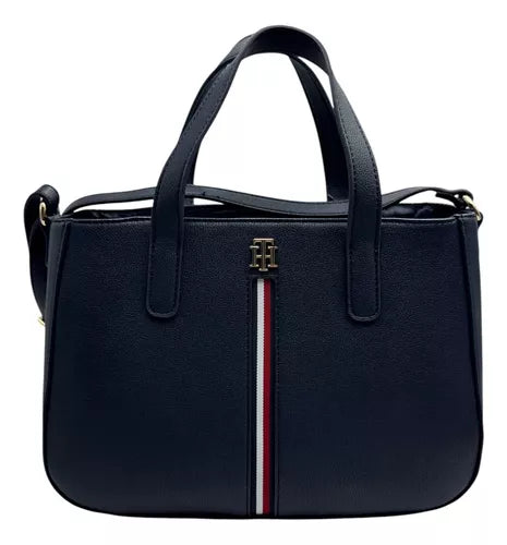 Tommy Hilfiger logo plaque tote bag