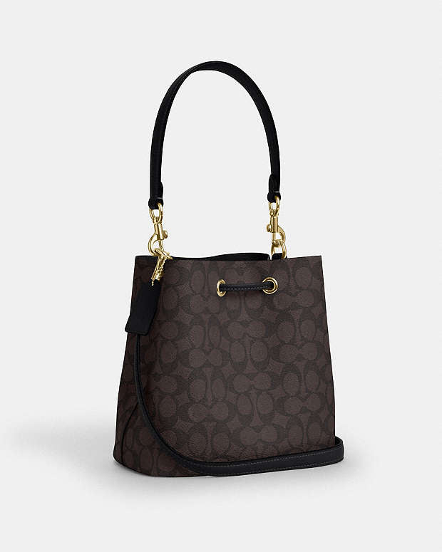 Coach Rowan Bucket Bag in Signature Canvas