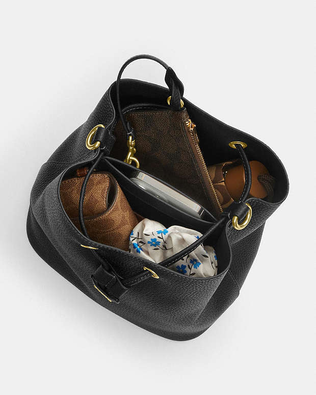 Coach Rowan Bucket Bag in Signature Canvas