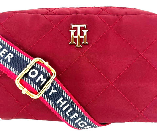 Tommy Hilfiger Camera Wide Strap Crossbody