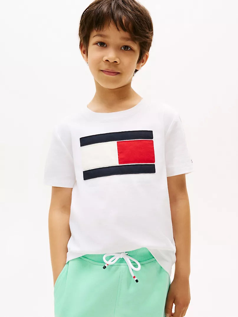 Tommy Hilfiger-Kids' Flag T-Shirt