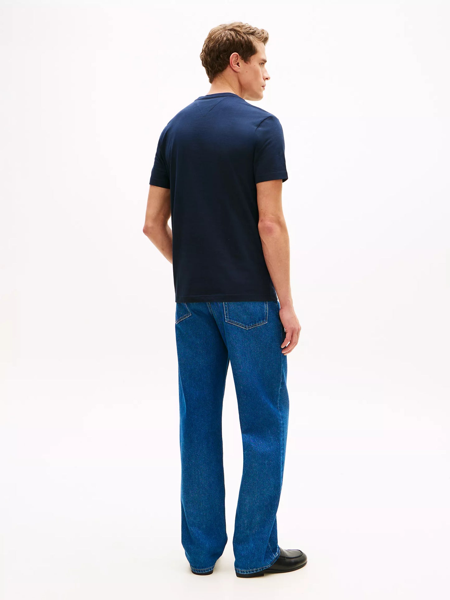 Tommy Hilfiger Embroidered Flag Logo T-Shirt