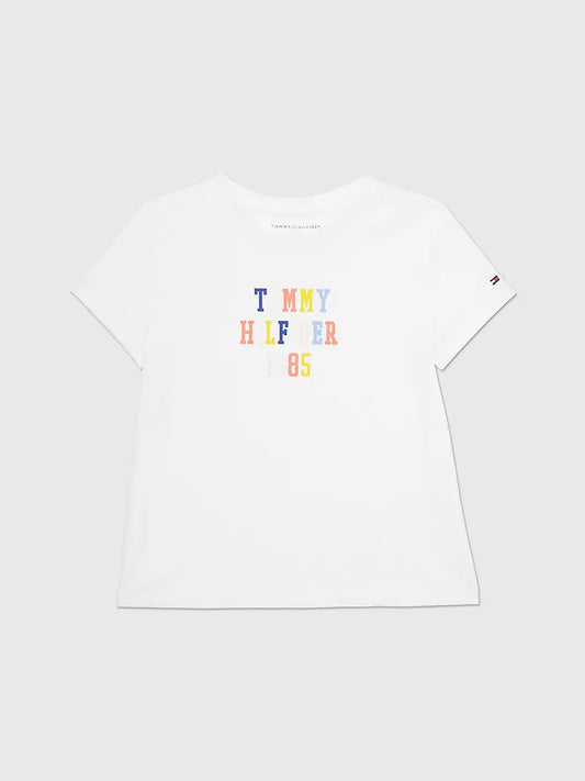Tommy Hilfiger-Kids' Multicolor Logo T-Shirt