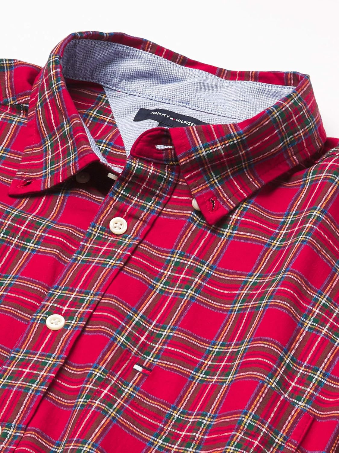 Tommy Hilfiger Mens Tommy Hillfiger Men's Big and Tall Button Down Shirt