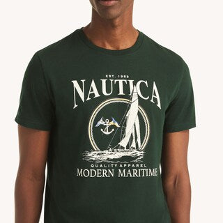 Náutica Modern Maritime Graphic T-Shirt