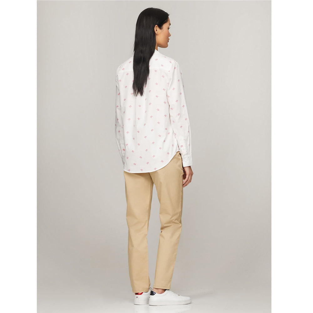 Tommy Hilfiger Fil Coupe Monogram Shirt