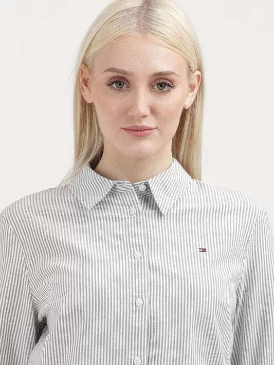 Tommy Hilfiger Long Sleeve Women’s Striped Shirt