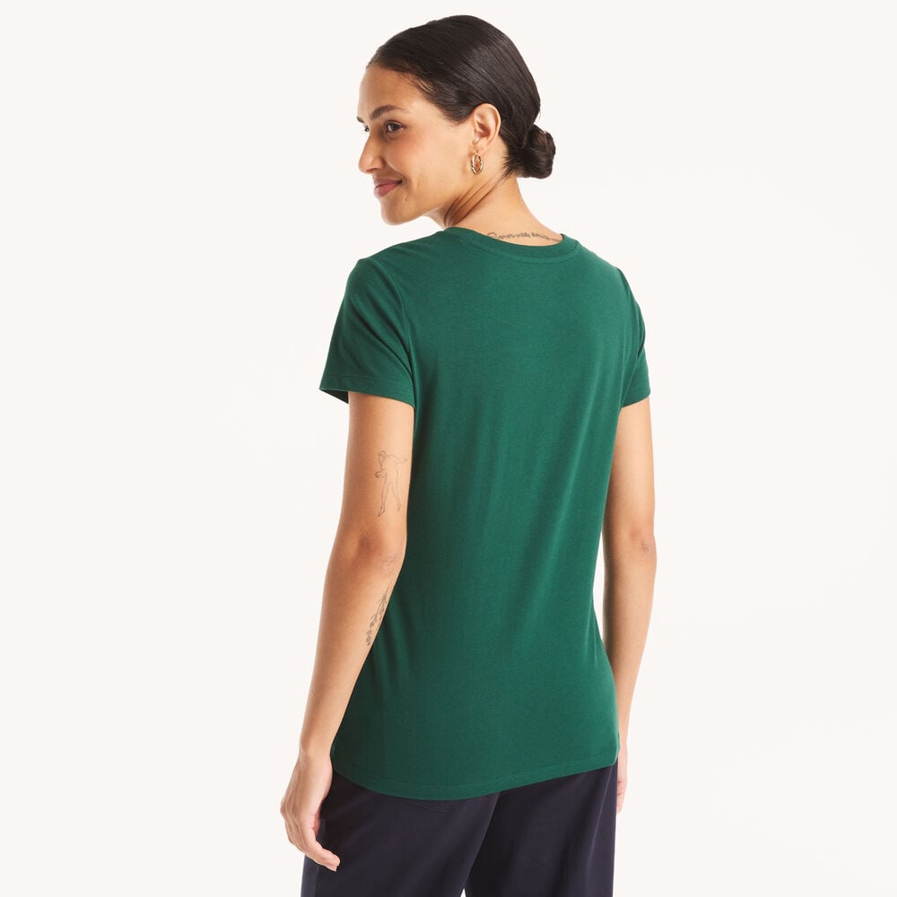 Nautica sequin 1983 graphic t-shirt