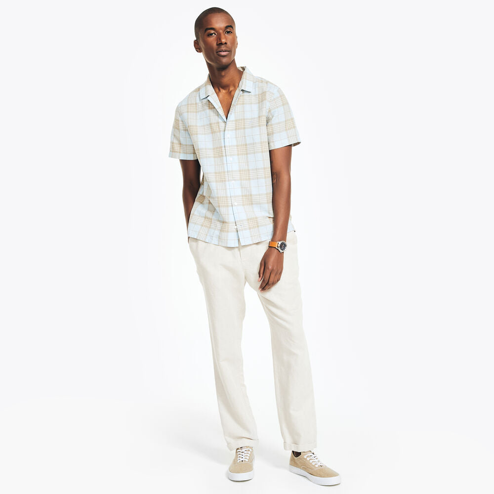 Nautica Plaid Short Sleeve Shirt
