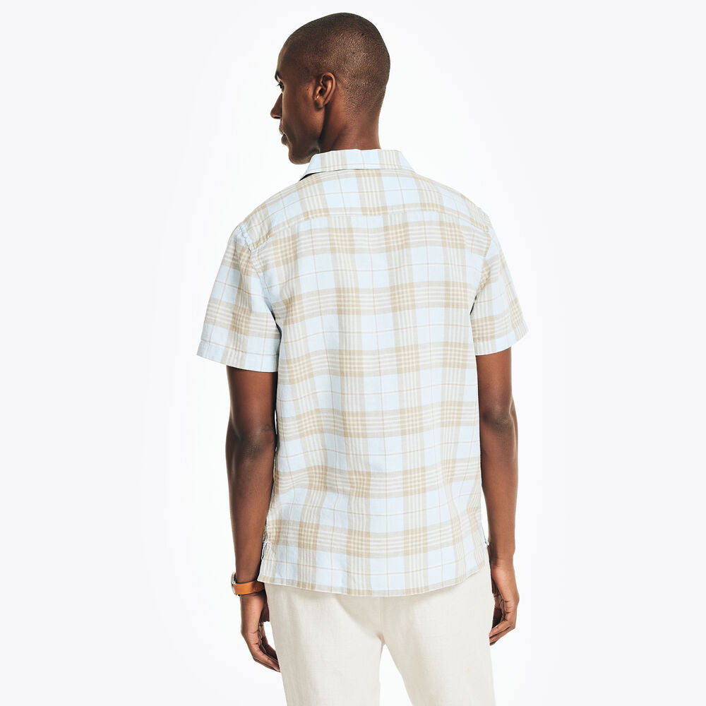 Nautica Plaid Short Sleeve Shirt