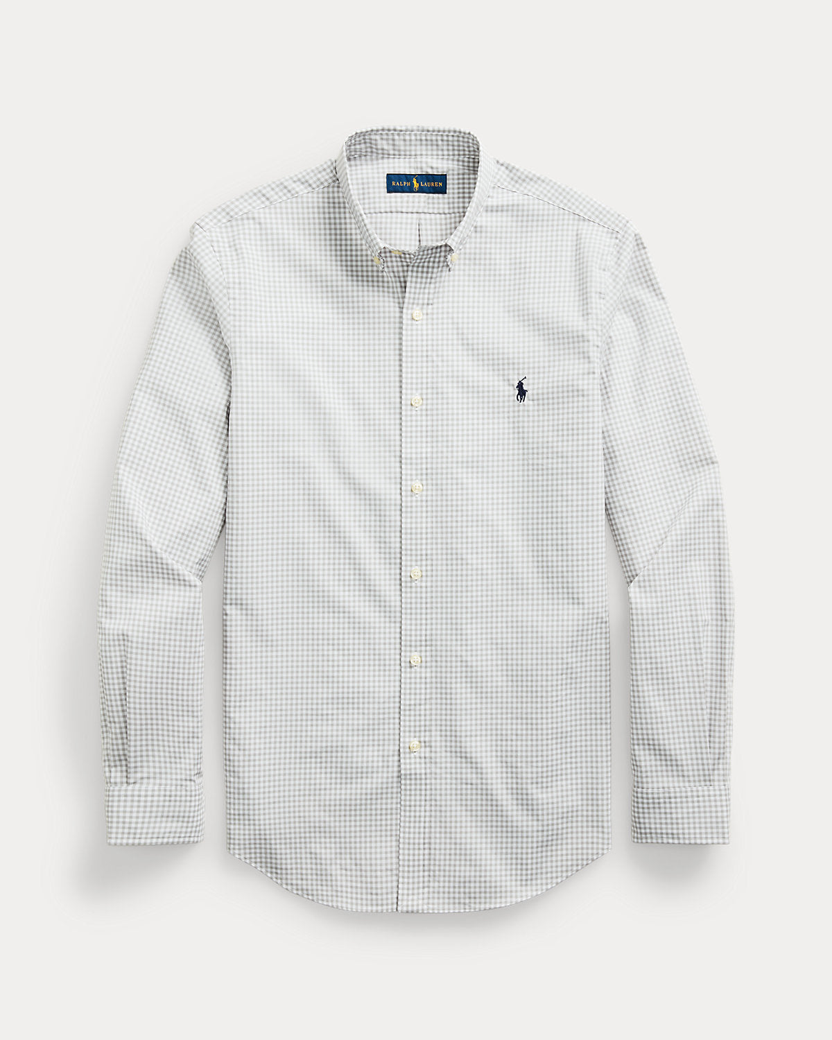 Ralph Lauren  Fit Gingham Poplin Shirt