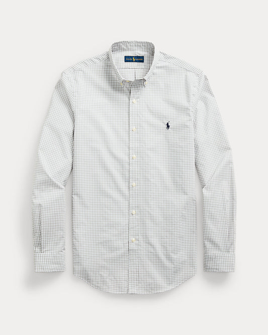 Ralph Lauren  Fit Gingham Poplin Shirt