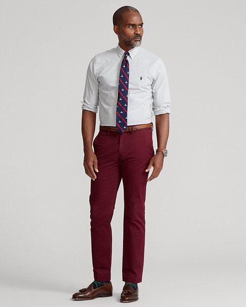 Ralph Lauren  Fit Gingham Poplin Shirt