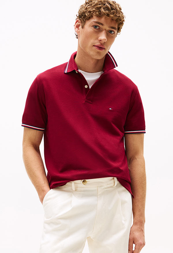 Tommy Hilfiger Regular Fit  wicking Men’s polo T-Shirt