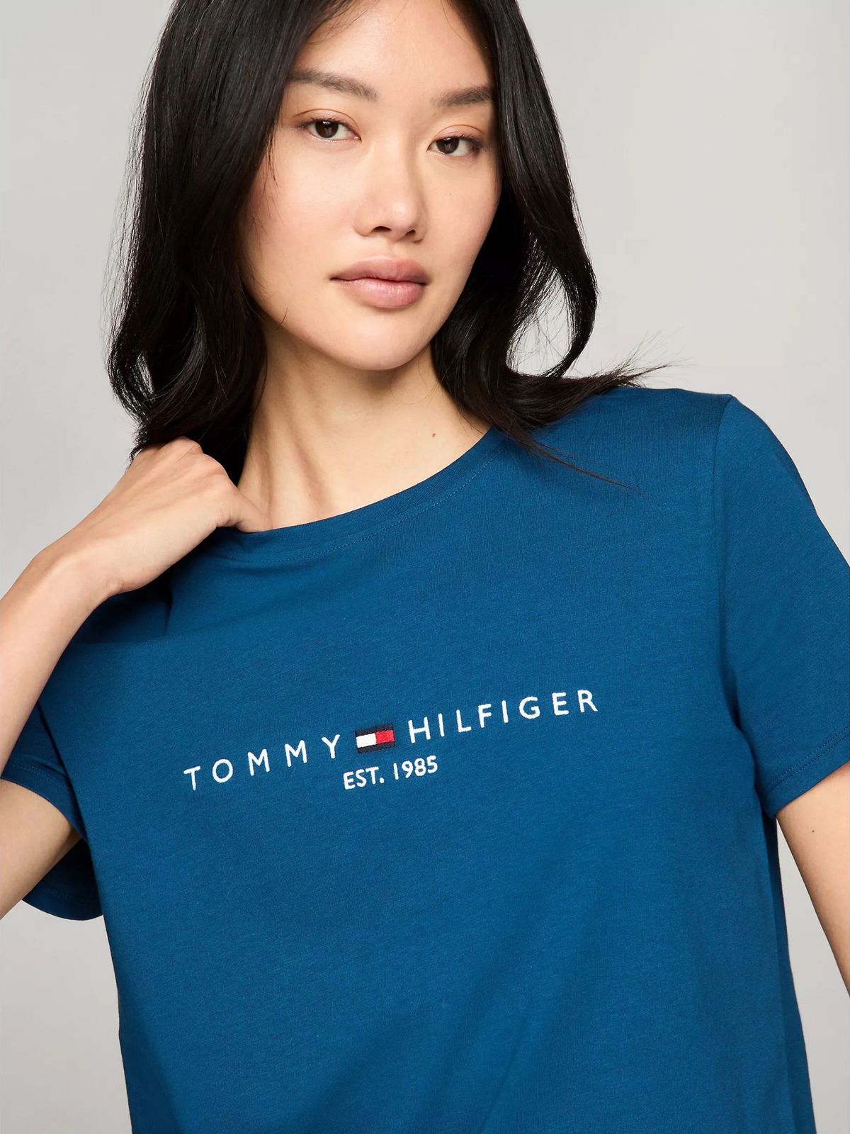 TOMMY HILFIGER CAMISETA W TH ESS HILFIGER C-NK TEE SS TH