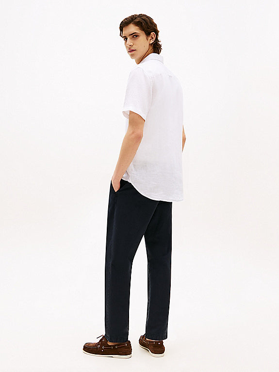 Tommy Hilfiger Washed Pure Linen Shirt