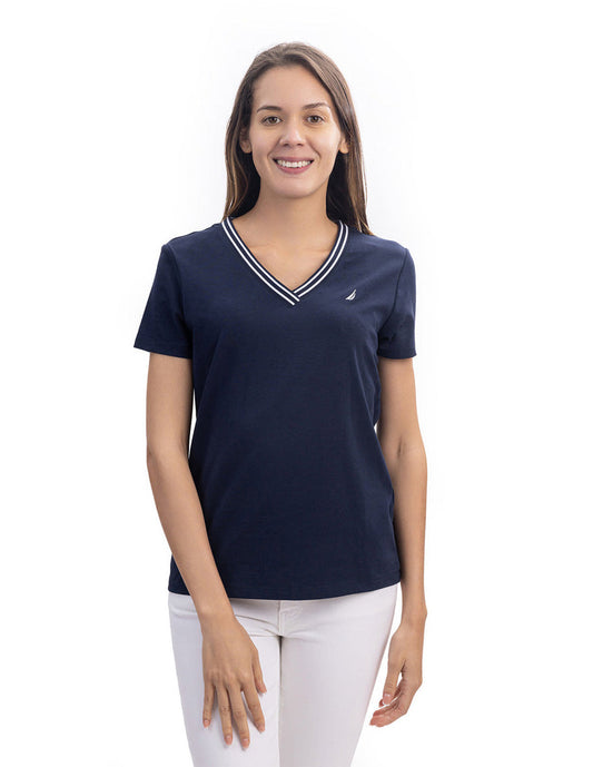 Nautica Playera De Dama