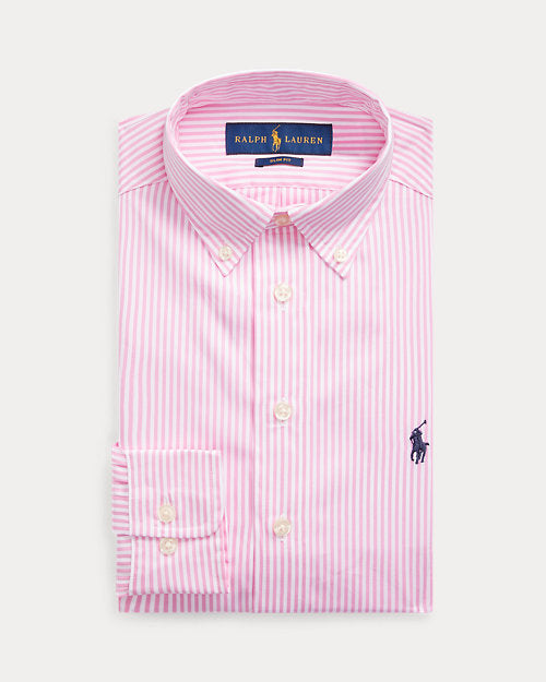 Ralph Lauren Slim Fit Striped Cotton Shirt
