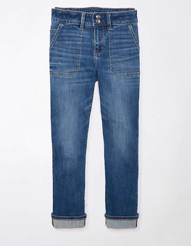 AMERICAN EAGLE-AE Ne(x)t Level Artist Crop® Jean