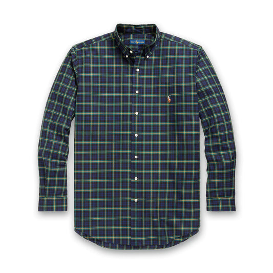 Ralph Lauren Slim Fit Plaid Oxford Shirt