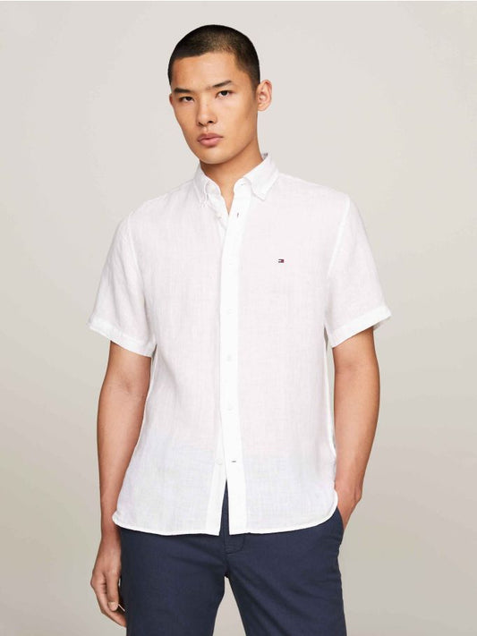 Tommy Hilfiger Washed Pure Linen Shirt