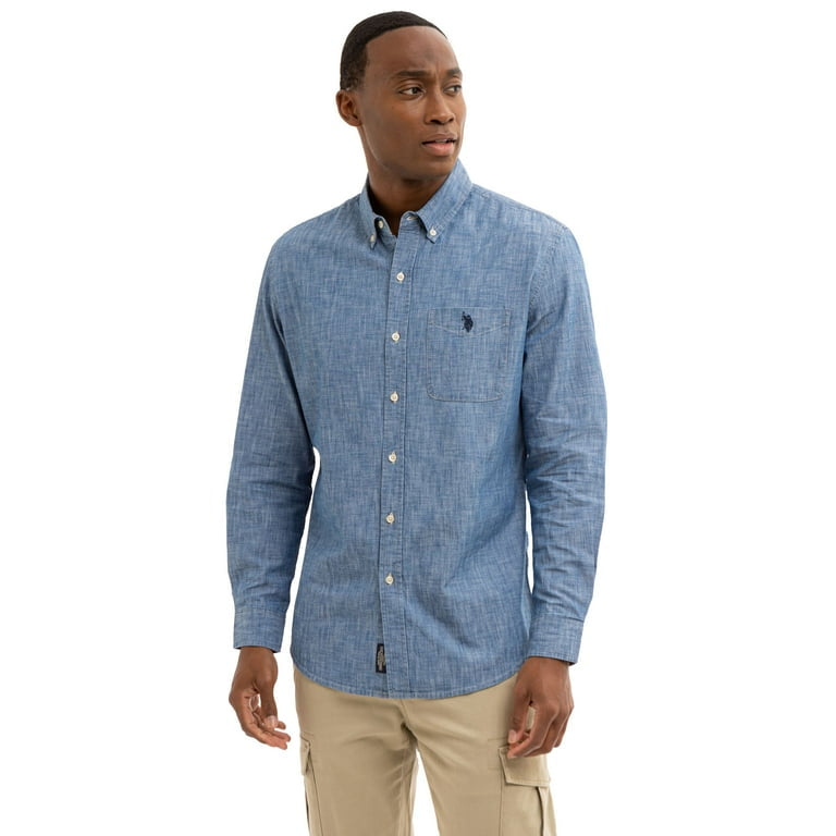 U.S. Polo Assn. Men's Long Sleeve Buttondown Shirt