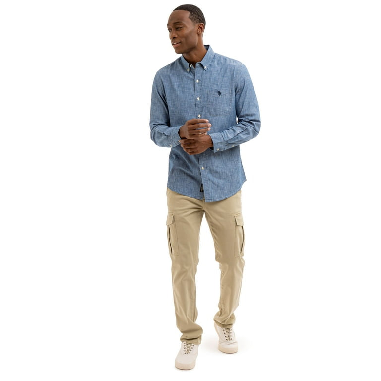 U.S. Polo Assn. Men's Long Sleeve Buttondown Shirt