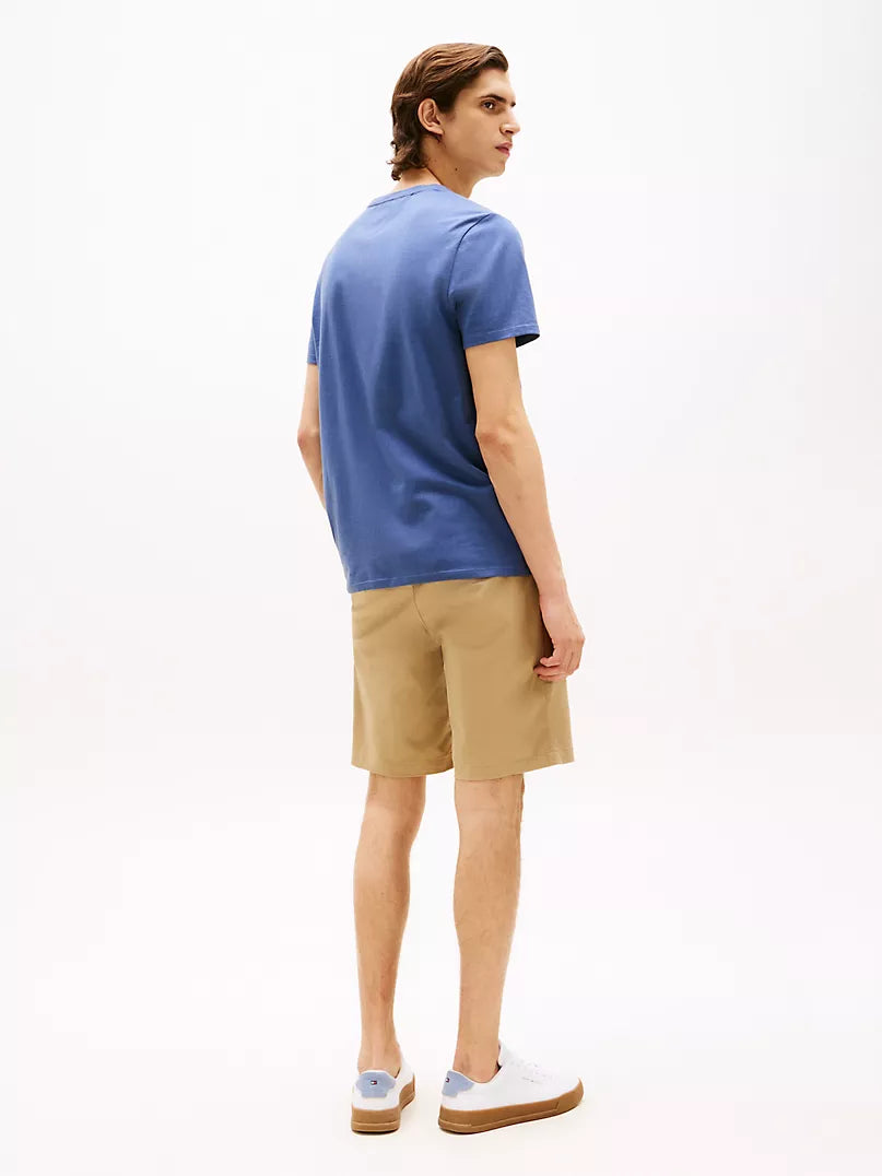 Tommy Hilfiger-Nautical Flag Logo Pocket T-Shirt