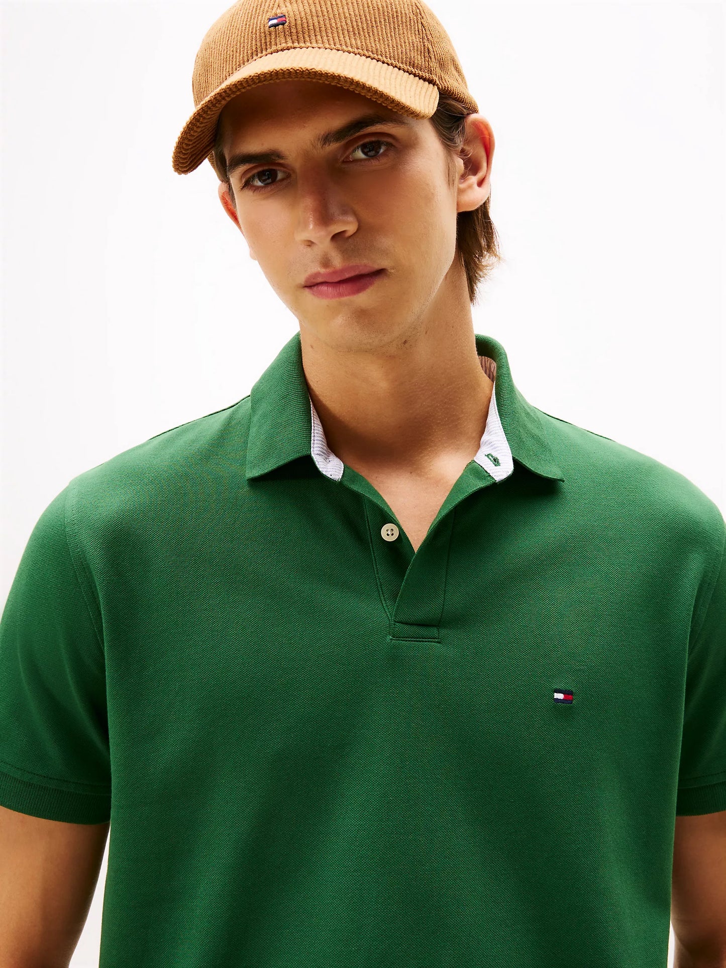 Tommy Hilfiger-Regular Fit Stretch Tommy Polo