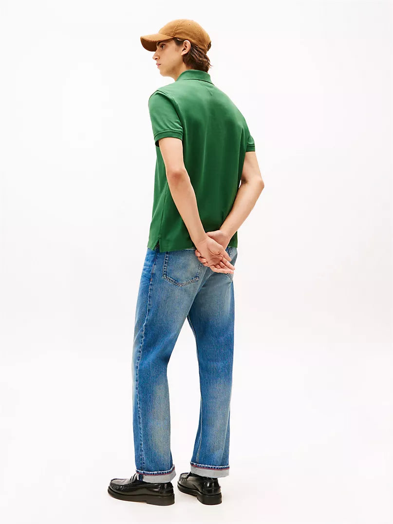 Tommy Hilfiger-Regular Fit Stretch Tommy Polo