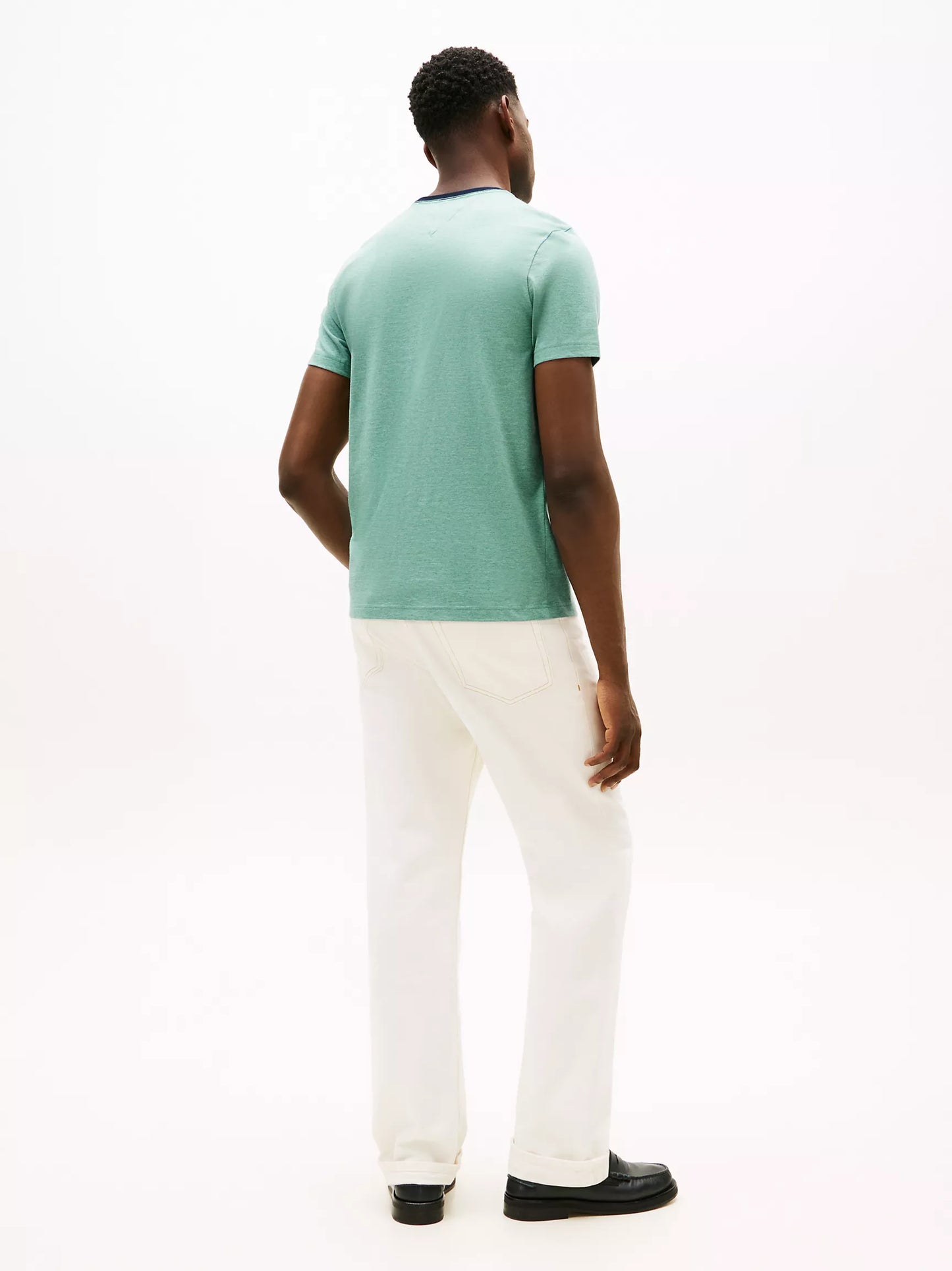 Tommy Hilfiger Embroidered Flag Logo T-Shirt