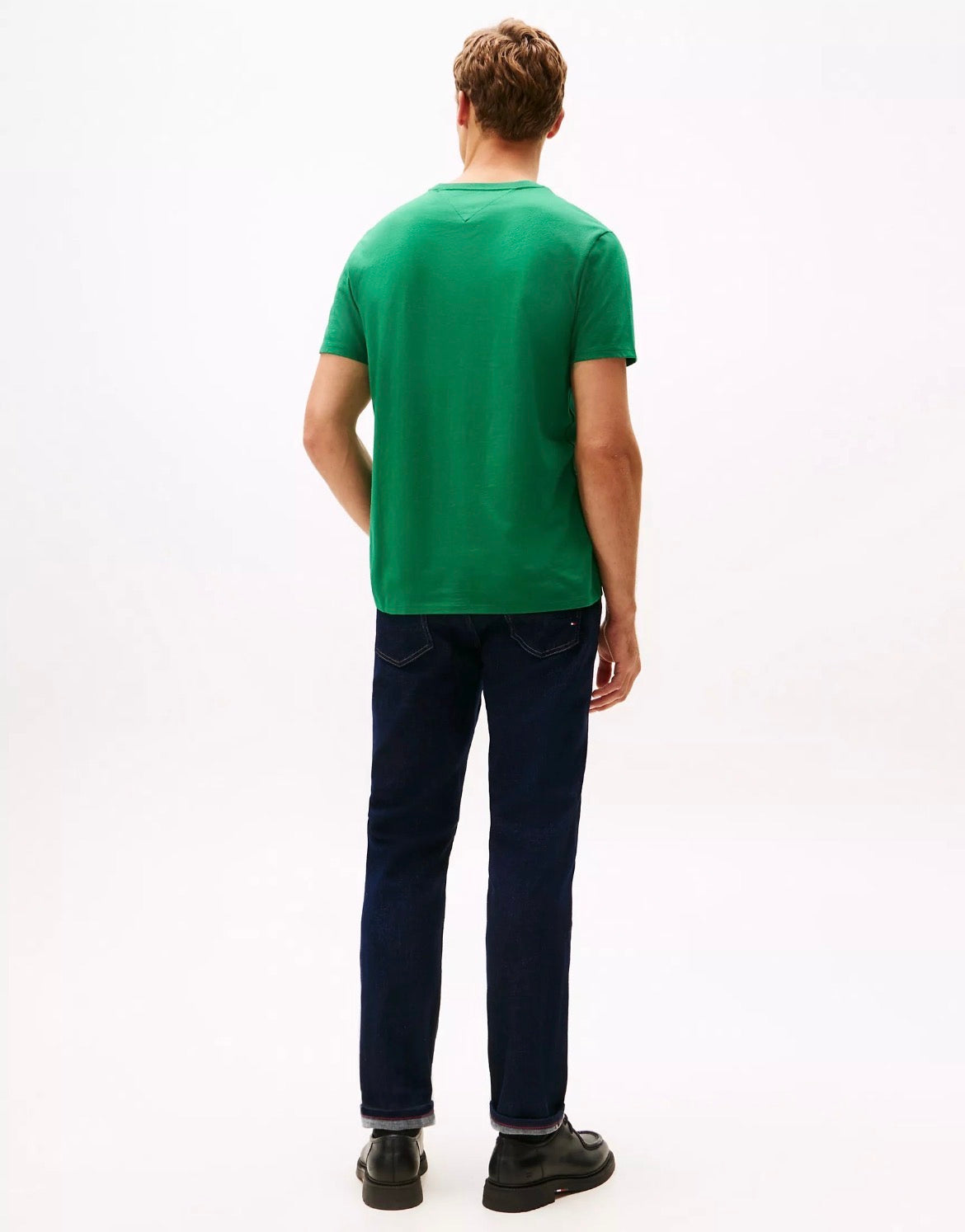 Tommy Hilfiger-Textured Monogram Logo T-Shirt
