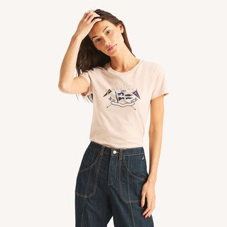 NAUTICA-Heritage Flag Foil Graphic T-Shirt