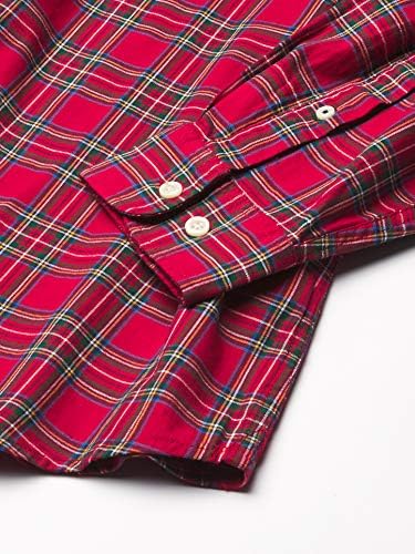 Tommy Hilfiger mens Bt Dylan Tartan Ls Button Down Shirt