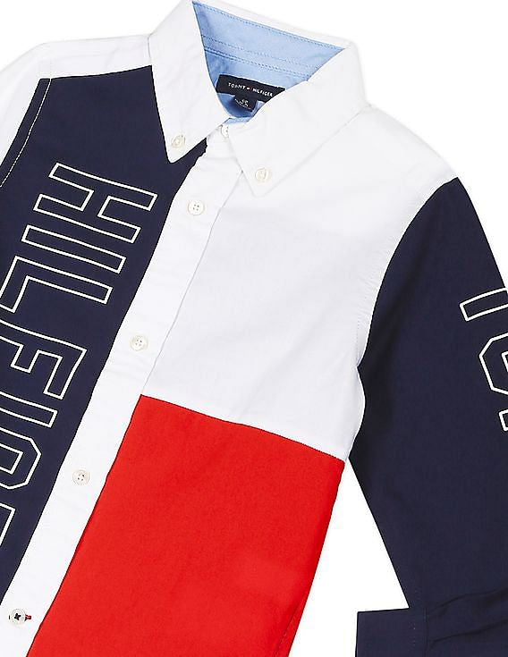 Tommy Hilfiger Boys Regular Fit Shirt
