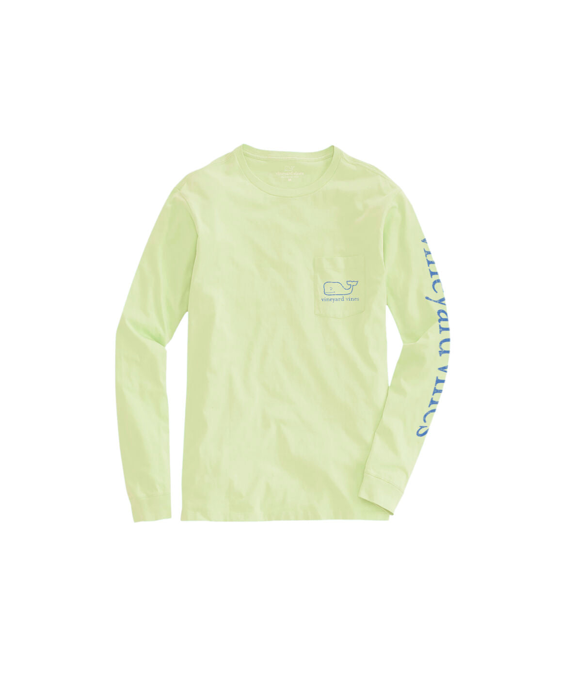Vineyard Vines Long Sleeve Garment Dyed Vintage Whale Tee